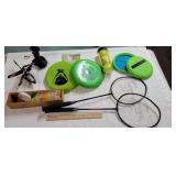 Silver Lit Helicopter NO Charger, Badminton,