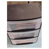 Sterilite 3-Drawer Organizer w/ Craft / Wrapping