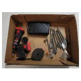 Cordless Dremel Tool, Attachments, & Wood Bits