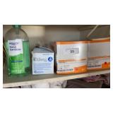Size 8 Surgical Gloves, Alcohol Wipes, & Hand