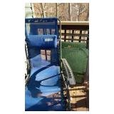 Two Folding Outdoor Chairs