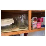 Pampered Chef Batter Bowl, Pyrex Casserole