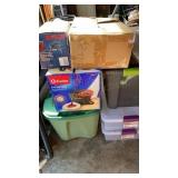 Empty Totes, Boxes, & Wrapping Material