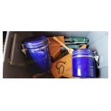 Knife Block & Canisters