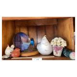 "Remember Them Always" Plate, Hen Décor, Bluebird