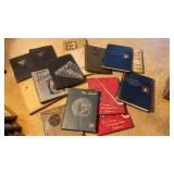 Herrin Yearbooks 54,55,56, 1935 Crimson & Corn,