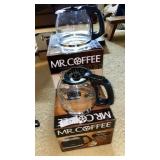 New in Box Mr. Coffee & Three Extra Carafes