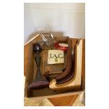 Decorative Tiles, Candlesticks, & Plate Stands