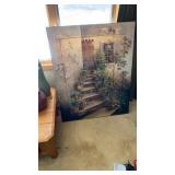 Textured Print on Canvas 32x40