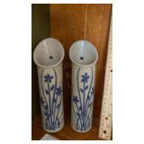 Stoneware Wall Pockets