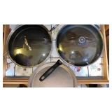 Skillets: Emeril, Swiss Diamond, Cuisinart, &