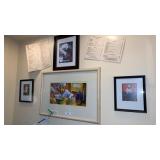 Chef Décor Including an Artist Signed Print