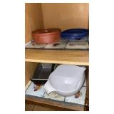 Load Pans, Batter Bowl, & Tortilla Warmer