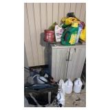 Lawn & Garden Chemicals, Sprayer, & Cabinet