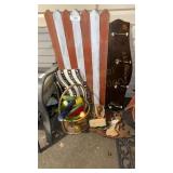 Wooden Outdoor Décor & Hat Rack