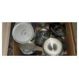 Pots, Pans, & Strainer