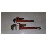 14-Inch & 10-Inch Pipe Wrenches