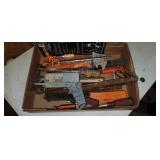 Screwdriver, Wire Brush, Clamp, & Hammer