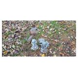 Metal Garden Statues