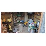 Contents of Shed
