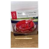 4-Piece Rustic Serveware set