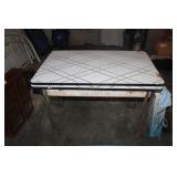 Vintage Enamel Kitchen Table w/ Two Pull Out