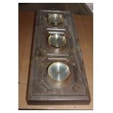 Springfield Plastic Barometer, Thermometer, &