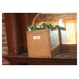 Wooden Advertising Box