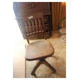 Vintage Oak Desk Chair