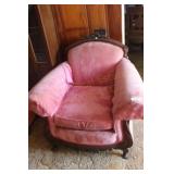 Carved Parlor Chair 38x30x33