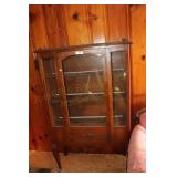 Oak China Cabinet 36x14.5x57.5