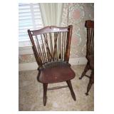 Spindle Back Chair 16x19x33