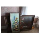 Oil on Board & Framed Print