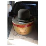 Stetson Beaver Hat 1/8 w/ Stetson Hat Box