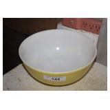 Yellow Pyrex Mixing Bowl