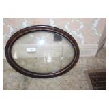 Oval Bubble Glass Frame