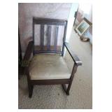 Mission Oak Rocker 24x32x34