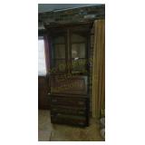 Oak Drop Front Secretary 35x20x81