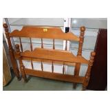 Ethen Allen Maple Twin Bed