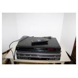 Panasonic Blu-ray w/ Remote & A Samsung CD/VHS No