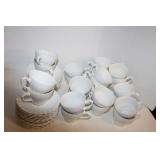 J & G Meakin Cup & Saucers