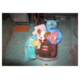 Plush Toys & Tote w/ Lid