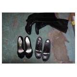 Heels & Boots (No Size Labeled)