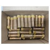 71 Sealed Rolls 1964 Unc. Pennies 3550 Total