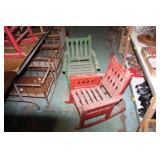 Child Size Chair & Rocker