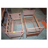 Doll Bank Bed & Crib