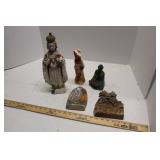 Carnival Chalk Figurines