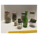 Bottles, Jars, & Hardware