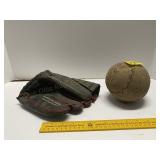 Ball Glove & Ball