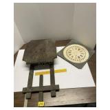 Mission Oak Clock Case & Face